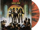 Kiss Love Gun Walmart Exclus Limited Edition Tangerine Aqua Splatter Vinyl NEW