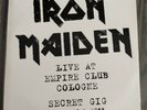 Double Disque Vinyle 33t Iron maiden live empire club Cologne 1988 couleur rare