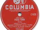 FRANKIE YANKOVIC & His Yanks 78 RPM Record. Cleveland Polka Town