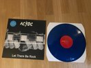 AC/DC - Let There Be Rock  Australien APLP022 Blue Vinyl Schallplatte Near Mint