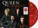 QUEEN GREATEST HITS DOUBLE ALBUM RUBY RED BLEND SUPER RARE USA EXCLUSIVE VINYL