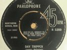 BEATLES DAY TRIPPER RARE 1965 MISPRINT PARLOPHONE 7