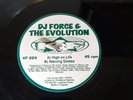 DJ Force & Evolution - High On Life / Raining Smiles - KF024 1994 - 12