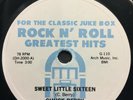 REPRO 78 - SWEET LITTLE SIXTEEN CHARTED #2 1958 & MAYBELLINE - CHUCK BERRY