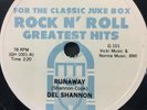 REPRO 78 - RUNAWAY CHARTED #1 & HATS OFF TO LARRY - DEL SHANNON