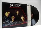 QUEEN greatest hits (early uk press) LP EX/EX-, EMTV 30, vinyl, album, best of,