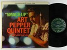 Art Pepper Quintet - Smack Up LP - Contemporary - S7602 DG VG+