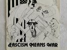 LAST RITES – Fascism Means War EP – RARE 1980s UK Punk – 7” EP Vinyl 1984