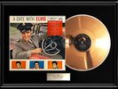 ELVIS PRESLEY A DATE WITH ELVIS GOLD RECORD LP ALBUM RARE NON RIAA AWARD