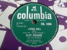 CLIFF RICHARD: LIVING DOLL / APRON STRINGS 1959 COLUMBIA 78RPM EX(-)