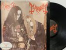 Morbid / Mayhem - A Tribute To The Black Emperors LP 1994 Land Of The Rising Sun