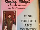 Lowell Mason The Singing Midget For God And Country Bizarre Worst Album Cover