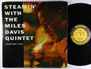 Miles Davis Quintet - Steamin' LP - Prestige - PRLP 7200 Mono DG RVG