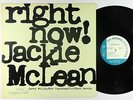 Jackie McLean - Right Now  LP - Blue Note Japan - BST 84215 VG+
