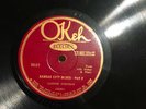 B:LUES Lonnie Johnson Okeh 8537 Kansas City Blues 1/2 E+ (A-1 stampers)