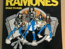 THE RAMONES   Road To Ruin   1978 UK SIRE SRK 6063 1st Press YELLOW VINYL LP EX