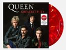 Greatest Hits Ruby Blend US Double Vinyl Colour LP - (Queen Freddie Mercury)