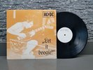 AC/DC Let It Boogie Vintage Live White Label Promo Vinyl ACDC Angus Guns N Roses