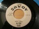 BILLY HOPE- RIDING WEST / PAPA LUIGI - SAVOY PROMO 45 NM