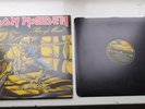 IRON MAIDEN PIECE OF MIND 1ST ISSUE, BLACK DIE CUT INNER 1983 BEAUTIFUL COND....