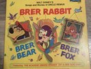 Walt Disney’s Brer Rabbit Uncle Remus Songs of South 1970 Record LP 3907