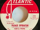 Tony & Tyrone Please Operator Promo 45 Northern Soul-Atlantic