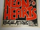 NEON HEARTS ‘VENUS ECCENTRIC’ REGULATIONS 7” Vinyl. NEON 001 RARE New Wave Punk
