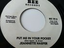 Jeanette Harper To Be Loved/Put Me In Your Pocket Vinyl 7