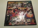 KISS UNMASKED SIGNED LP RECORD Paul Stanley Gene Simmons Ace Frehley Peter Criss