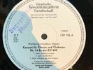 UNPLAYED DGG 139196 WHITE TEST PRESS-MOZART Konzert für Klavier-GEZA ANDA