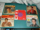 ELVIS PRESLEY BLUE MOON HMV PURPLE/GOLD LETTERING 7