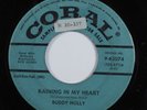 Rock 45 BUDDY HOLLY Raining In My Heart CORAL promo HEAR