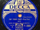 Spike Hughes + Norman Payne, Lew Davis   Tap Your Feet/High Life   Decca F2323