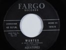 Doo Wop Rocker 45 AQUATONES Wanted FARGO VG+ HEAR