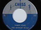 R&B Blues 45 HOWLIN' WOLF Forty Four CHESS HEAR