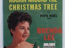 Rock & Roll 45 BRENDA LEE Rockin' Around... DECCA VG+ promo picture sleeve