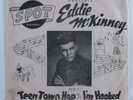 Rockabilly 45 EDDIE MCKINNEY Teen Town Hop SPOT picture sleeve HEAR