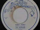 doo wop 45 THE SUPREMES Honey Honey ACE EX HEAR huey smith just for you and i