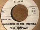 Paul Chaplain LP Swingtime In The Rockies PROMO