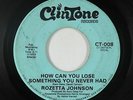 Crossover Soul 45 - Rozetta Johnson - How Can You Lose - Clintone - mp3