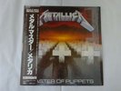 Metallica Master Of Puppets CBS Sony 28AP 3169 Japan  VINYL LP OBI