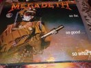 Megadeth-So Far, So Good... So What  LP 1988 Orig Capitol Records ?C1-48148 vtg