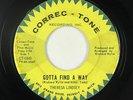 Northern Soul 45 - Theresa Lindsey - Gotta Find A Way - Correc-Tone - mp3