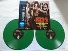 KISS BURNING HELLFIRE IN KYOTO GREEN OBI LIMI.EDI. COLOR NUMBER 2xLP ALBUM