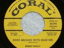 BUDDY HOLLY Rock Around With Ollie Vee CORAL Label 45 RPM From 1964 RARE COPY