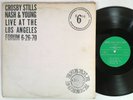 CROSBY STILL NASH & YOUNG Live Los Angeles Forum 6-26-70 Rubber Dubber 2LP