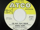 Northern/Deep Soul 45 - Darrell Banks - I've Got That Feelin' - ATCO - mp3