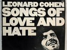 Leonard Cohen - Songs of Love and Hate - Original 1971 vinyl LP CBS 69004 A4 B3
