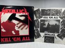 1983 Metallica “Kill Em All”  Electra Vinyl Record E1 60766 NM