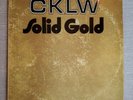 Vintage Rare CKLW RADIO BIG 8 WINDSOR & DETROIT Solid Gold Vinyl Record LP
